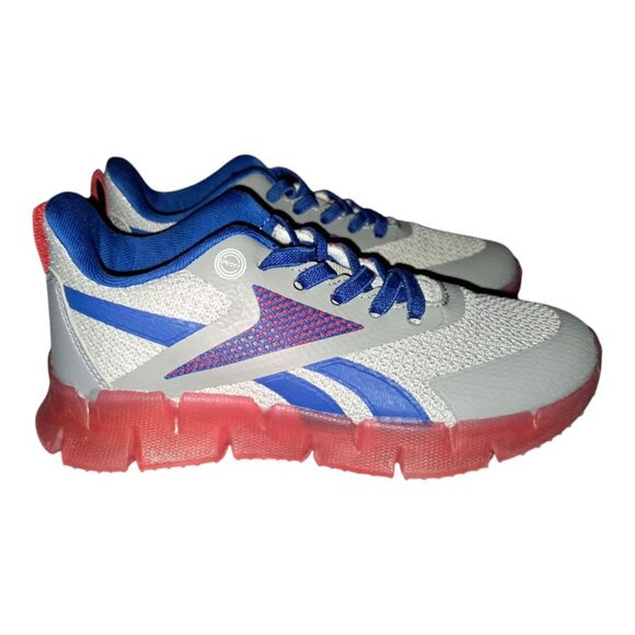 NWT Reebok Kids Zig N Flash Light-Up Casual Sneakers- Size:13 Little Kid (19 cm) - Picture 7 of 12